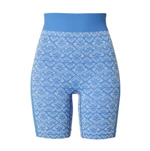 ROXY Športové nohavice 'CHILL OUT'  kráľovská modrá / biela