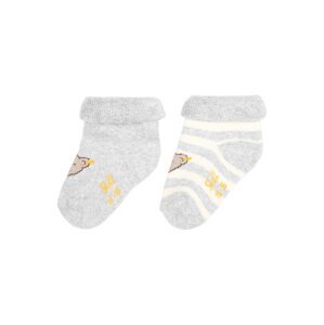 Steiff Collection Ponožky  brokátová / žltá / sivá / biela