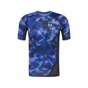 UNDER ARMOUR Funkčné tričko  modrá / námornícka modrá / čierna / biela