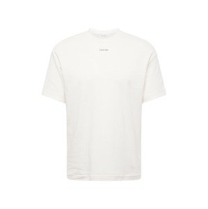 Calvin Klein Tričko 'NANO'  čierna / biela ako vlna