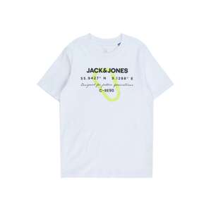 Jack & Jones Junior Tričko  kiwi / čierna / biela