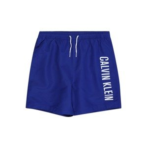 Calvin Klein Swimwear Plavecké šortky 'Intense Power'  námornícka modrá / šedobiela
