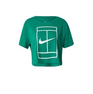 NIKE Funkčné tričko 'HERITAGE'  zelená / šedobiela