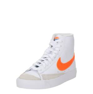 Nike Sportswear Tenisky 'Blazer 77'  sivobéžová / neónovo oranžová / biela
