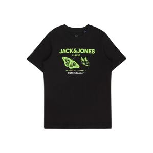 Jack & Jones Junior Tričko  jablková / čierna / biela