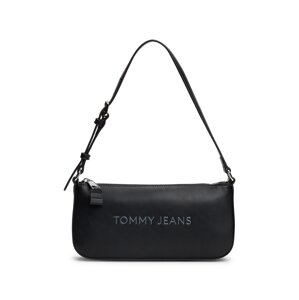 Tommy Jeans Kabelka na rameno 'Essential'  kamenná / čierna