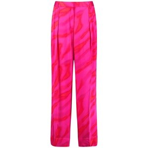 TAIFUN Plisované nohavice  ružová / purpurová