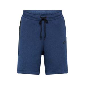 Nike Sportswear Nohavice  námornícka modrá / čierna