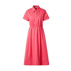 UNITED COLORS OF BENETTON Košeľové šaty  ružová