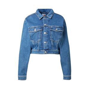 Tommy Jeans Prechodná bunda 'CLAIRE'  modrá / námornícka modrá / ohnivo červená / biela