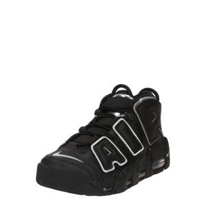Nike Sportswear Nízke tenisky 'Uptempo '96'  čierna / strieborná