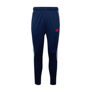 ADIDAS SPORTSWEAR Športové nohavice 'TIRO NTPK'  modrá / červená / biela