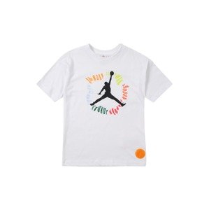 Jordan Tričko 'FUEL UP COOL DOWN LIQUID'  svetlomodrá / oranžová / čierna / biela