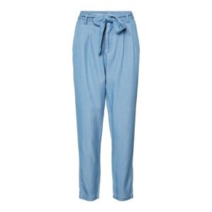 Vero Moda Curve Plisované nohavice 'Mia'  modrá denim