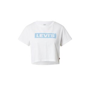 LEVI'S ® Tričko 'Jordie'  svetlomodrá / biela