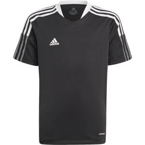 ADIDAS PERFORMANCE Funkčné tričko 'Tiro 21'  čierna / biela