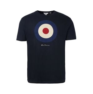Ben Sherman Tričko 'Target'  modrá / námornícka modrá / červená / biela