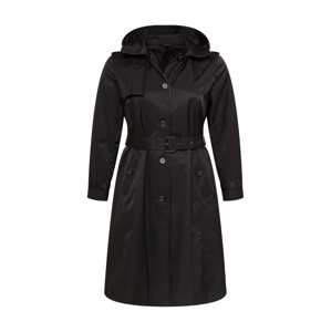 Lauren Ralph Lauren Plus Prechodný kabát  čierna