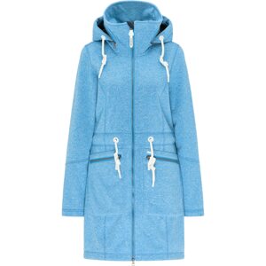 ICEBOUND Pletený kabát  modrá melírovaná