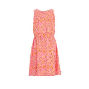 WE Fashion Šaty  oranžová / ružová