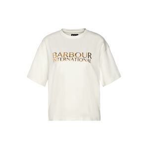 Barbour International Tričko 'Carla'  hnedá / sépiová / svetlosivá