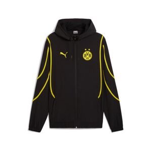 PUMA Športová bunda 'Borussia Dortmund Prematch'  žltá / čierna