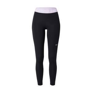 NIKE Športové nohavice 'NP 365'  pastelovo fialová / čierna / biela