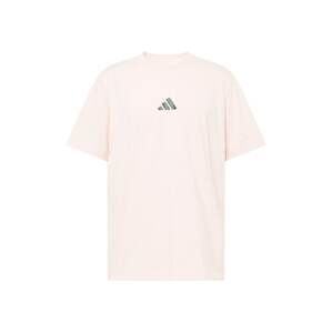 ADIDAS PERFORMANCE Funkčné tričko  sivá / pastelovo ružová / čierna