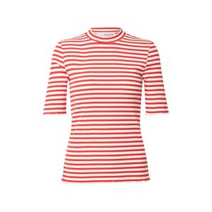 SELECTED FEMME Tričko  červená / biela