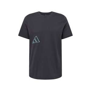 ADIDAS PERFORMANCE Funkčné tričko  nefritová / čierna