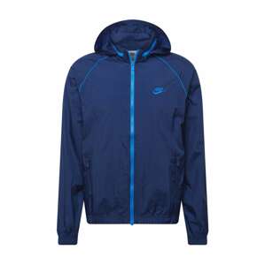 Nike Sportswear Prechodná bunda  modrá / námornícka modrá