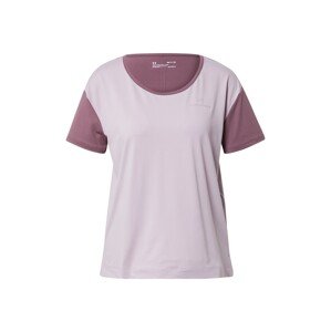 UNDER ARMOUR Funkčné tričko 'Rush'  ružová / burgundská / biela