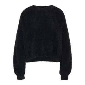 faina Oversize sveter  čierna