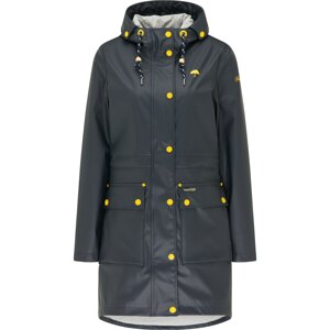 Schmuddelwedda Funkčný kabát  ultramarínová / žltá