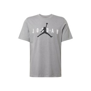 Jordan Tričko 'Jordan Air Wordmark'  sivá melírovaná / čierna / biela