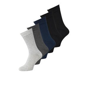 JACK & JONES Ponožky  námornícka modrá / sivá / čierna