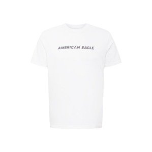 American Eagle Tričko  čierna / biela