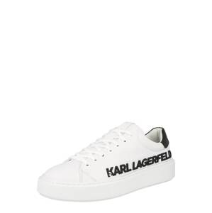 Karl Lagerfeld Nízke tenisky  čierna / biela
