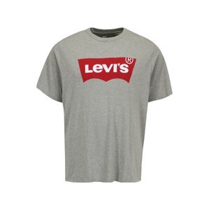 Levi's® Big & Tall Tričko  sivá melírovaná / červená / biela