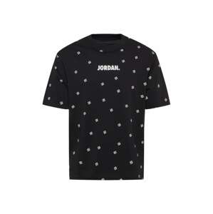 Jordan Funkčné tričko  svetlosivá / čierna / biela