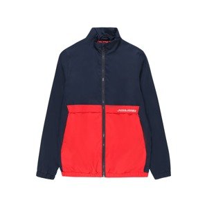 Jack & Jones Junior Prechodná bunda 'BARTON'  námornícka modrá / červená