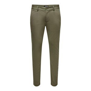 Only & Sons Chino nohavice 'Mark'  olivová