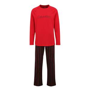 Calvin Klein Underwear Pyžamo  červená / čierna