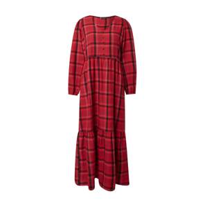 Dorothy Perkins Košeľové šaty  červená / bordová / melónová / svetločervená