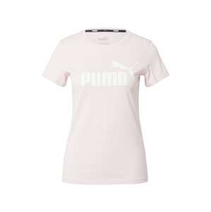 PUMA Funkčné tričko  staroružová / biela