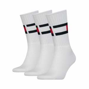Tommy Hilfiger Underwear Ponožky  modrá / červená / biela