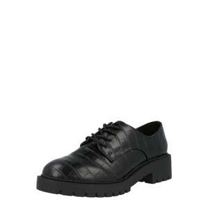 NEW LOOK Šnurovacie topánky  čierna