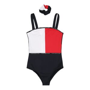 Tommy Hilfiger Underwear Jednodielne plavky  námornícka modrá / červená / biela
