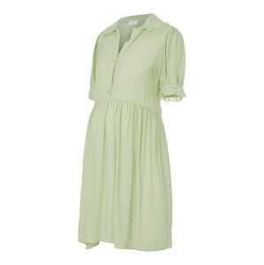 MAMALICIOUS Košeľové šaty 'Evanga'  pastelovo zelená