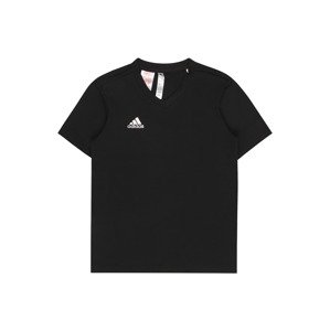 ADIDAS PERFORMANCE Funkčné tričko 'Entrada 22'  čierna / biela